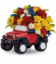 Jeep Wrangler King of the Road by Teleflora